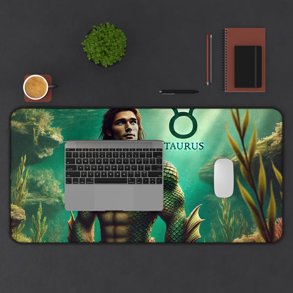 Taurus Merman Desk Mat 12" × 18" Printify Home Decor - Tracy McCrackin Photography