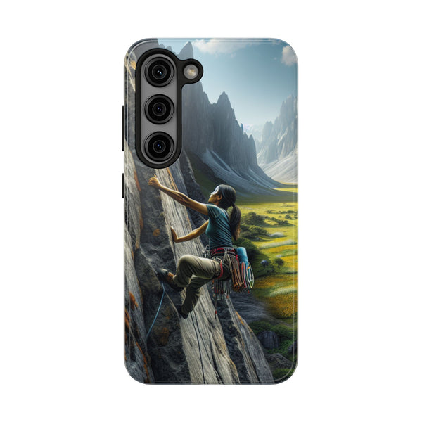 Rock Climbing Elation! Tough Phone Cases Samsung Galaxy S23 Printify Phone Case - Tracy McCrackin Photography
