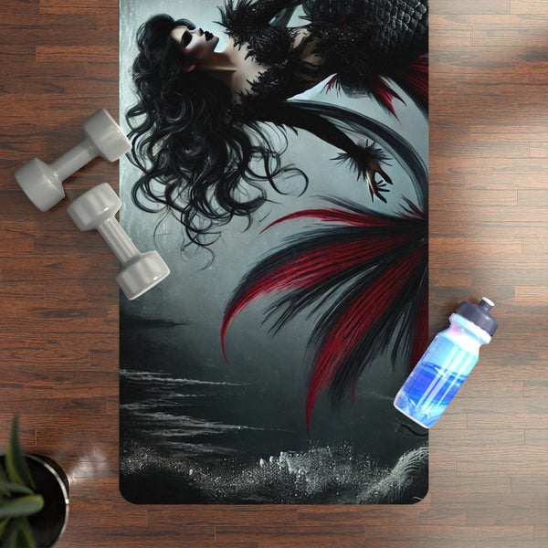 Mesmerizing Scorpio Mermaid: Rubber Yoga Mat 24” x 70” Printify Home Decor - Tracy McCrackin Photography