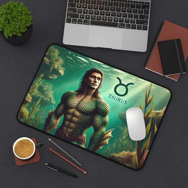 Taurus Merman Desk Mat 12" × 18" Printify Home Decor - Tracy McCrackin Photography