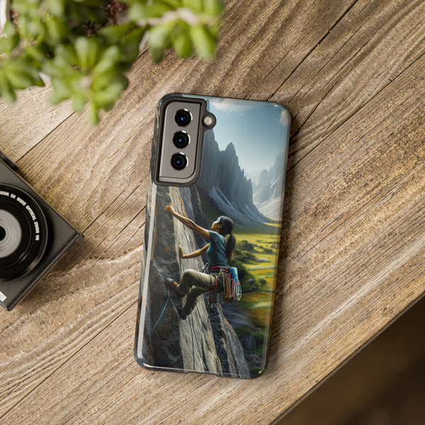 Rock Climbing Elation! Tough Phone Cases Printify Phone Case - Tracy McCrackin Photography