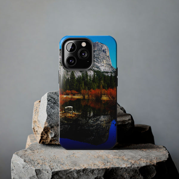 Mirror Lake, Yosemite Tough Phone Cases iPhone 13 Pro Printify Phone Case - Tracy McCrackin Photography