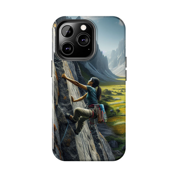 Rock Climbing Elation! Tough Phone Cases iPhone 13 Pro Printify Phone Case - Tracy McCrackin Photography