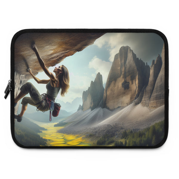 he Stunning Climb to New Heights - Laptop Sleeve Black / 15" Printify Laptop Sleeve - Tracy McCrackin Photography