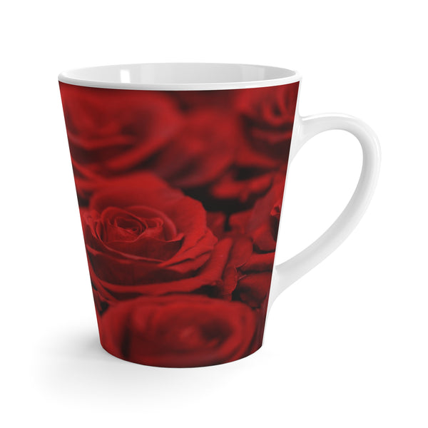 Crimson Elegance Latte Mug Printify Mug - Tracy McCrackin Photography