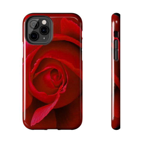 Crimson Bloom: Timeless Elegance - Tough Phone Cases iPhone 11 Pro Printify Phone Case - Tracy McCrackin Photography