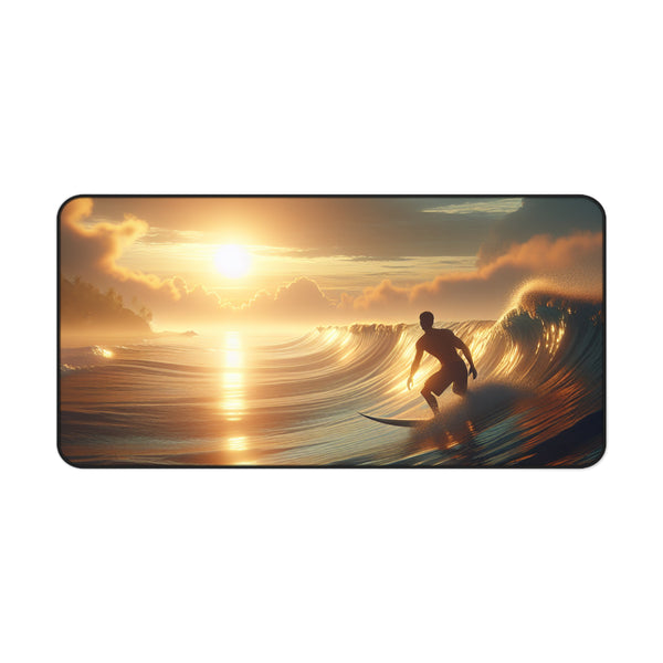 Catch The Wave Desk Mat 16" × 32" Printify Home Decor - Tracy McCrackin Photography