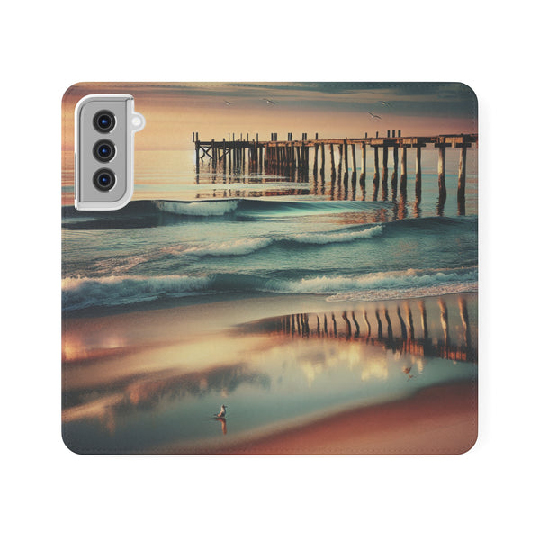 Coastal Odyssey - Flip Cases Samsung Galaxy S21 Printify Phone Case - Tracy McCrackin Photography