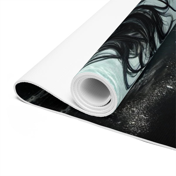 Mesmerzing Scorpio Mermaid Foam Yoga Mat 24” x 72” Printify Home Decor - Tracy McCrackin Photography