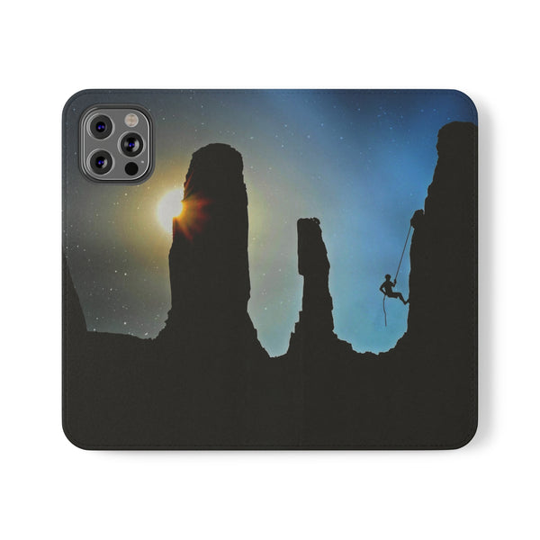 Moonlit Ascent - Flip Cases iPhone 12 Pro Printify Phone Case - Tracy McCrackin Photography