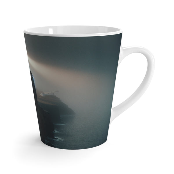 Beacon In The Mist - Latte Mug Printify Mug - Tracy McCrackin Photography