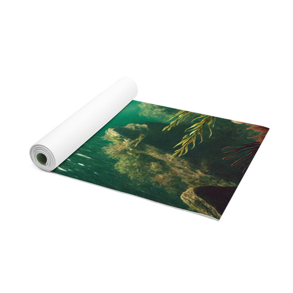 Taurus: The Stalwart Sea Guardian Foam Yoga Mat 24” x 72” Printify Home Decor - Tracy McCrackin Photography