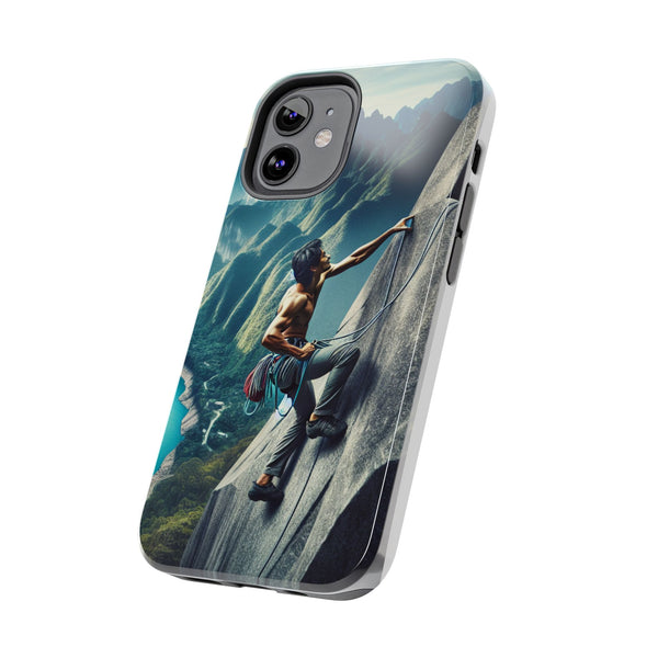 Summit Edge: Climbing Above the Serpent Rive Tough Phone Cases Printify Phone Case - Tracy McCrackin Photography