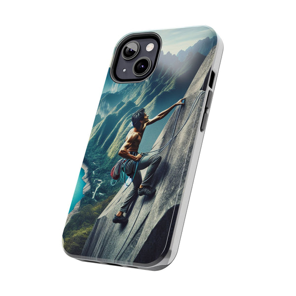 Summit Edge: Climbing Above the Serpent Rive Tough Phone Cases Printify Phone Case - Tracy McCrackin Photography