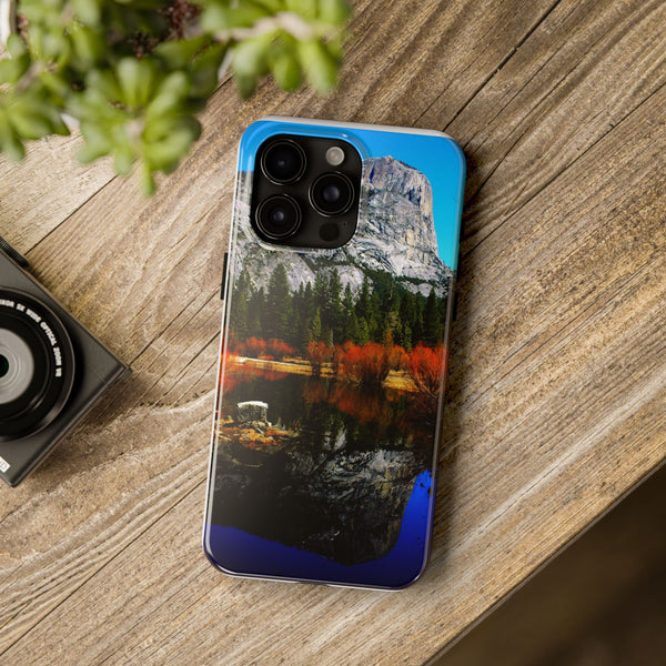 Mirror Lake, Yosemite Tough Phone Cases iPhone 15 Pro Max Printify Phone Case - Tracy McCrackin Photography