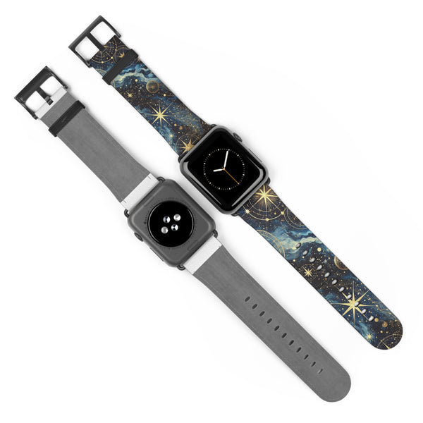 Space Watch Band 38 - 41 mm / Black Matte Printify Accessories - Tracy McCrackin Photography