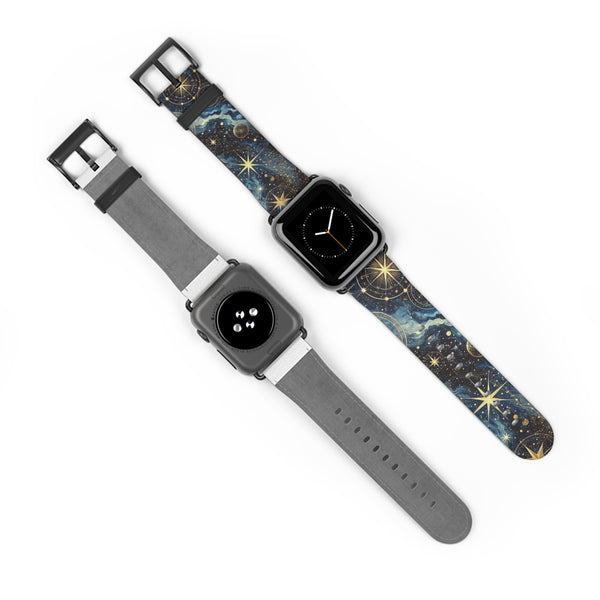 Space Watch Band 38 - 41 mm / Black Matte Printify Accessories - Tracy McCrackin Photography