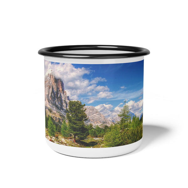 Sprint Horizon - Enamel Camp Cup Printify Mug - Tracy McCrackin Photography