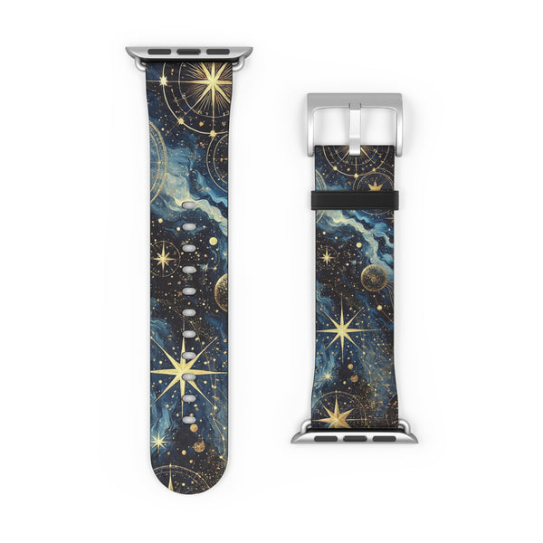 Space Watch Band 38 - 41 mm / Black Matte Printify Accessories - Tracy McCrackin Photography