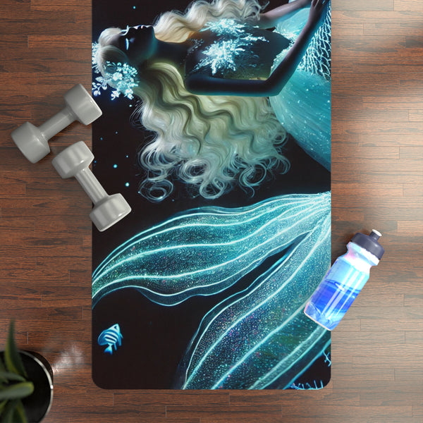 Futuristic Cyber Rubber Yoga Mat 24” x 70” Printify Home Decor - Tracy McCrackin Photography