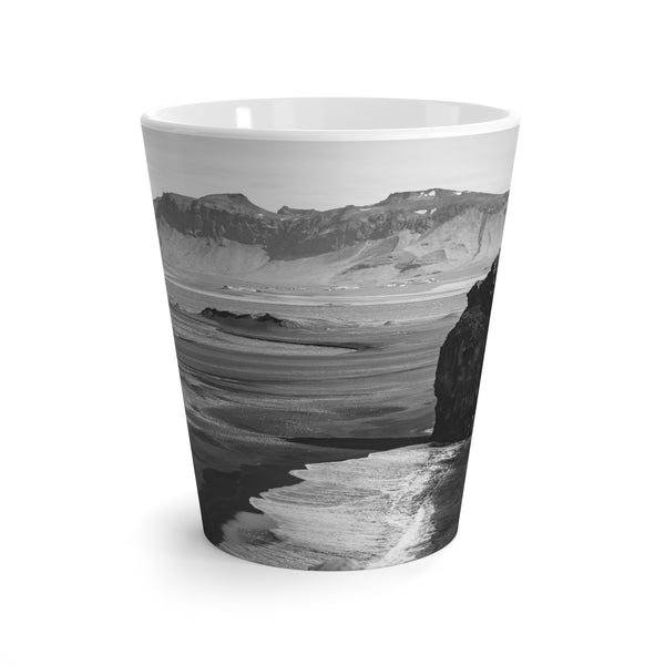 Iconic Iceland's Black Beaches Latte Mug Printify Mug - Tracy McCrackin Photography