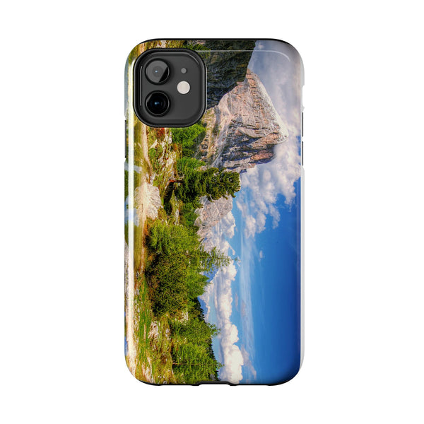 Spring Awakening: Mountains in Full Bloom - Tough Phone Cases iPhone 11 Printify Phone Case - Tracy McCrackin Photography