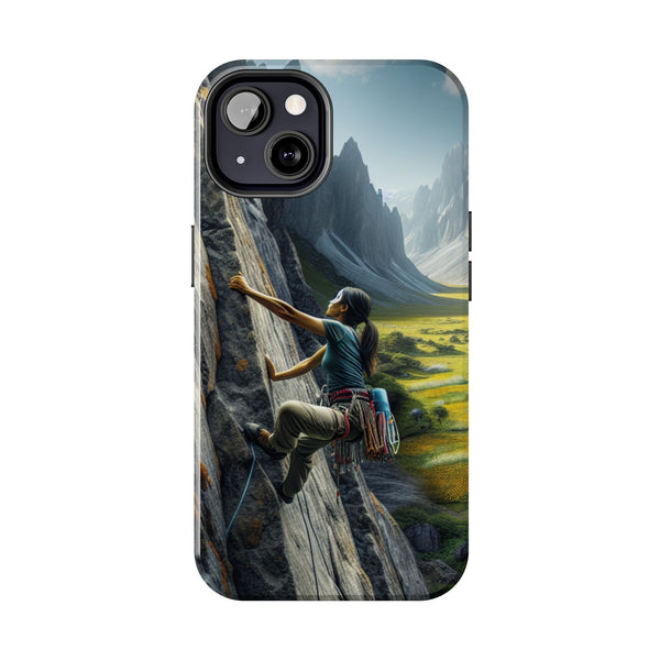 Rock Climbing Elation! Tough Phone Cases iPhone 13 Printify Phone Case - Tracy McCrackin Photography