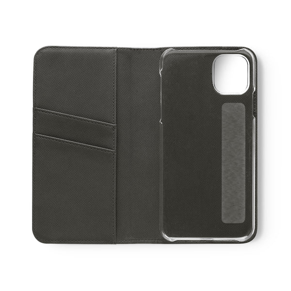 Iceland’s Black Sands in Monochrome Majesty- Flip Cases Printify Phone Case - Tracy McCrackin Photography