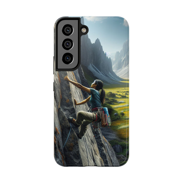 Rock Climbing Elation! Tough Phone Cases Samsung Galaxy S22 Printify Phone Case - Tracy McCrackin Photography