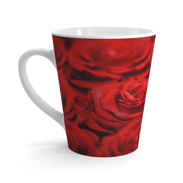 Crimson Elegance Latte Mug Printify Mug - Tracy McCrackin Photography