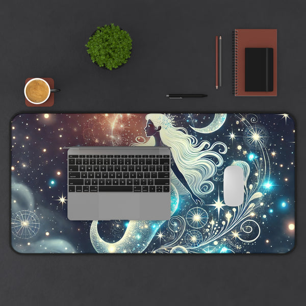 Celestial Mermaid: Cosmic Ocean Computer Pad Printify Home Decor - Tracy McCrackin Photography
