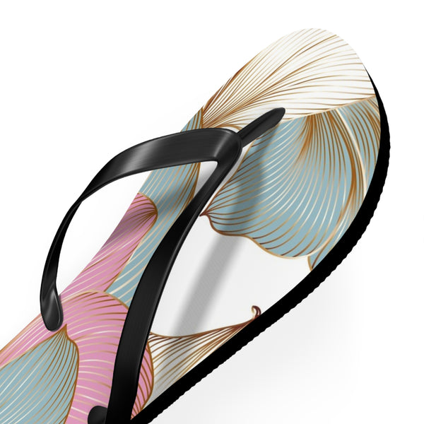 Elegant floral Flip Flops S / Black sole Printify Shoes - Tracy McCrackin Photography