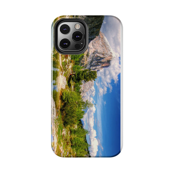 Spring Awakening: Mountains in Full Bloom - Tough Phone Cases iPhone 12 Pro Printify Phone Case - Tracy McCrackin Photography