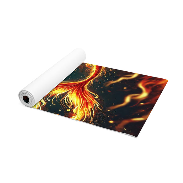 Fiery Aries Mermaid Foam Yoga Mat 24” x 72” Printify Home Decor - Tracy McCrackin Photography
