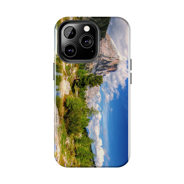 Spring Awakening: Mountains in Full Bloom - Tough Phone Cases iPhone 13 Pro Printify Phone Case - Tracy McCrackin Photography