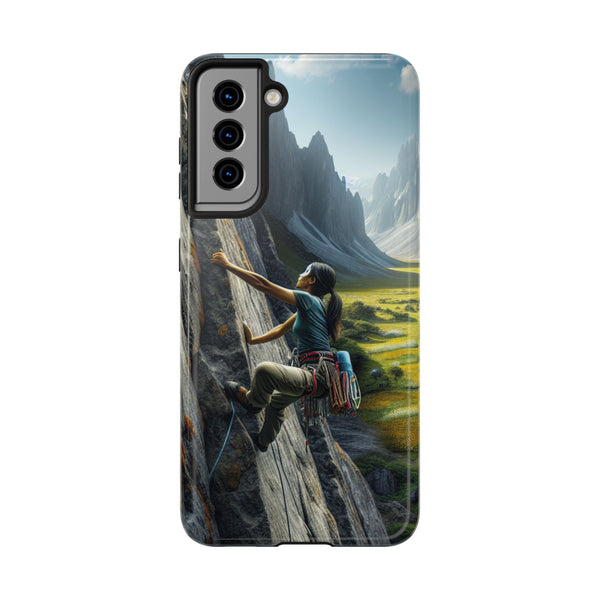 Rock Climbing Elation! Tough Phone Cases Samsung Galaxy S21 Printify Phone Case - Tracy McCrackin Photography