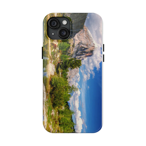 Spring Awakening: Mountains in Full Bloom - Tough Phone Cases iPhone 15 Plus Printify Phone Case - Tracy McCrackin Photography