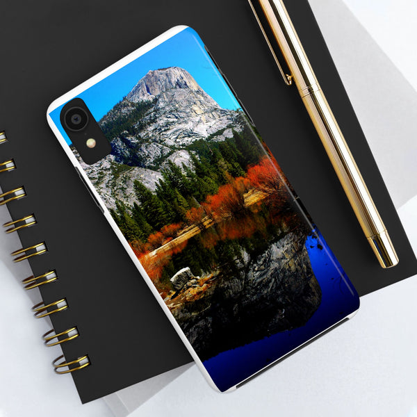 Mirror Lake, Yosemite Tough Phone Cases iPhone XR Printify Phone Case - Tracy McCrackin Photography