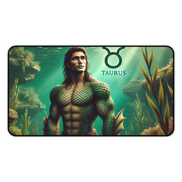 Taurus Merman Desk Mat 12" × 22" Printify Home Decor - Tracy McCrackin Photography