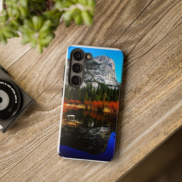 Mirror Lake, Yosemite Tough Phone Cases Samsung Galaxy S23 Printify Phone Case - Tracy McCrackin Photography
