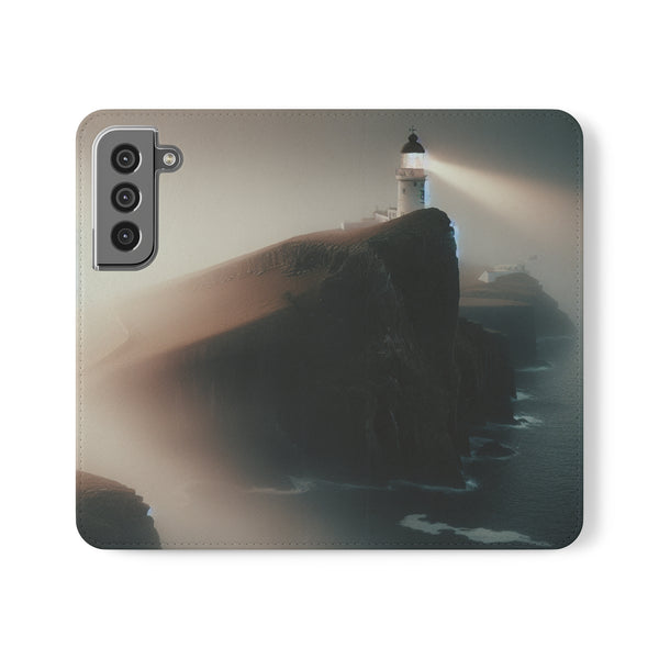 Beacon In The Mist - Flip Cases Samsung Galaxy S22 Printify Phone Case - Tracy McCrackin Photography