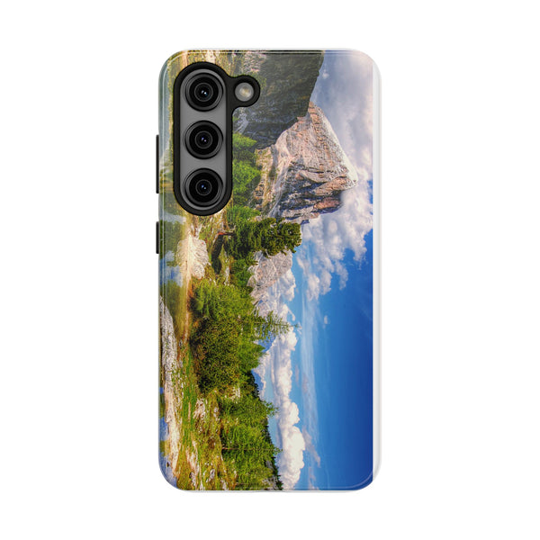 Spring Awakening: Mountains in Full Bloom - Tough Phone Cases Samsung Galaxy S23 Printify Phone Case - Tracy McCrackin Photography