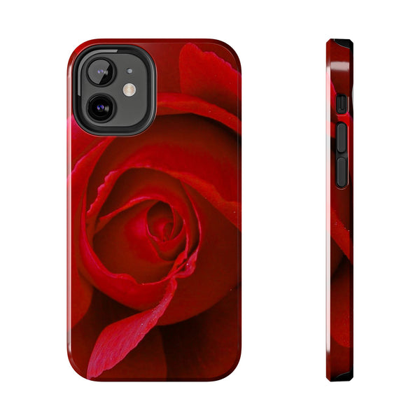 Crimson Bloom: Timeless Elegance - Tough Phone Cases iPhone 12 Mini Printify Phone Case - Tracy McCrackin Photography