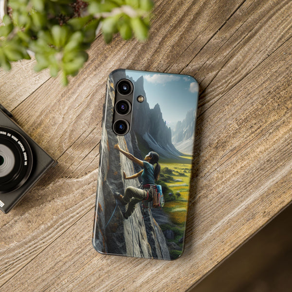 Rock Climbing Elation! Tough Phone Cases Printify Phone Case - Tracy McCrackin Photography