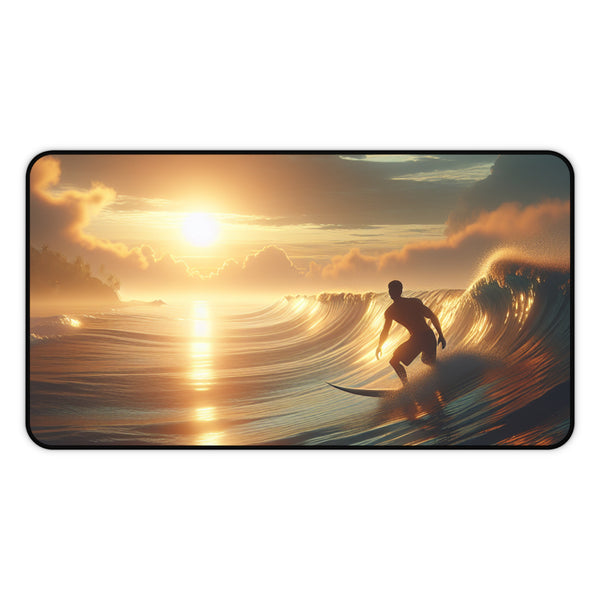 Catch The Wave Desk Mat 12" × 22" Printify Home Decor - Tracy McCrackin Photography