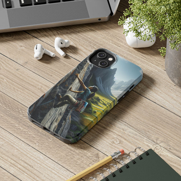 Rock Climbing Elation! Tough Phone Cases Printify Phone Case - Tracy McCrackin Photography