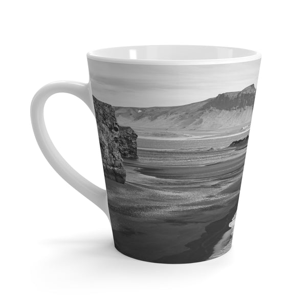 Iconic Iceland's Black Beaches Latte Mug Printify Mug - Tracy McCrackin Photography