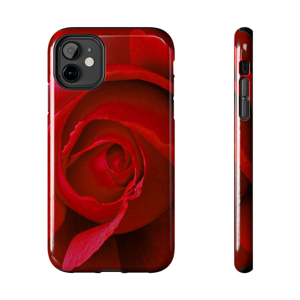 Crimson Bloom: Timeless Elegance - Tough Phone Cases iPhone 11 Printify Phone Case - Tracy McCrackin Photography