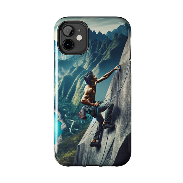 Summit Edge: Climbing Above the Serpent Rive Tough Phone Cases Printify Phone Case - Tracy McCrackin Photography