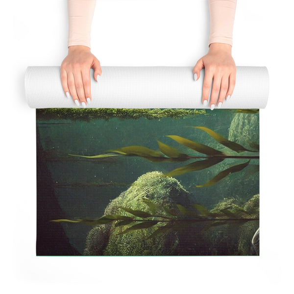 Taurus: The Guardian of the Deep Earth Foam Yoga Mat 24” x 72” Printify Home Decor - Tracy McCrackin Photography